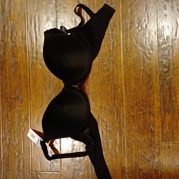 NWT Fruit of the Loom 38DDD Black Full Coverage Bra - Picture 5 of 5